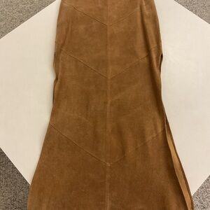 Arden B Tan Pencil Skirt